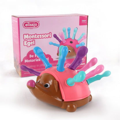 Leer & Prik Egel roze