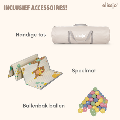 Elissio® Grondbox 180×150 cm Beige
